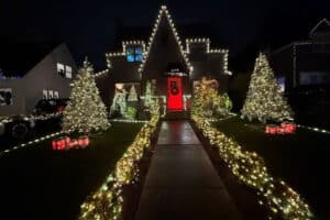 Residential Christmas Lighting near me 09
